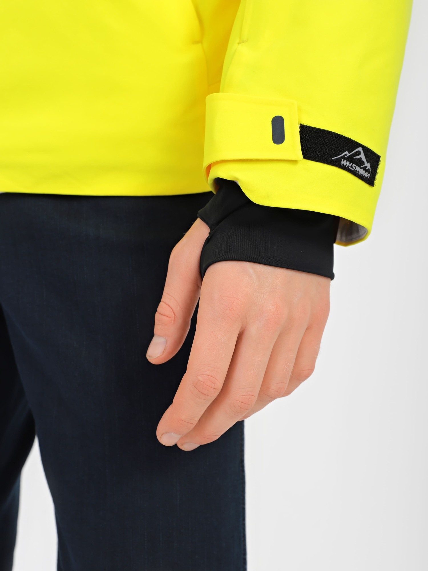 Куртка горнолыжная мужская WHS желтая 542003-710 изображение 5