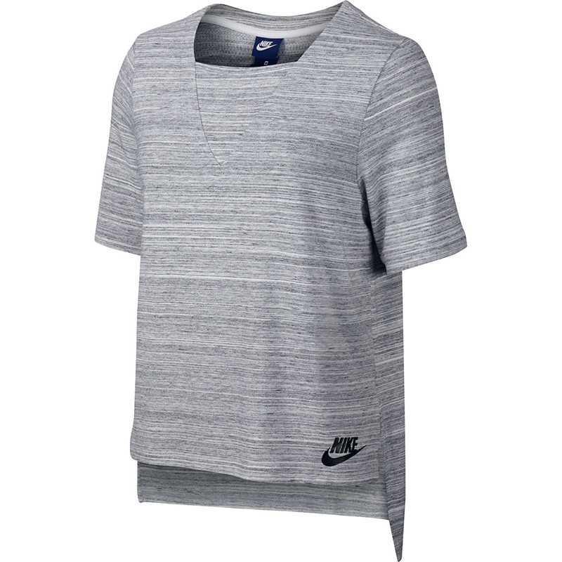 Футболка женская Nike Sportswear Advance 15 серая 838954-100 изображение 2