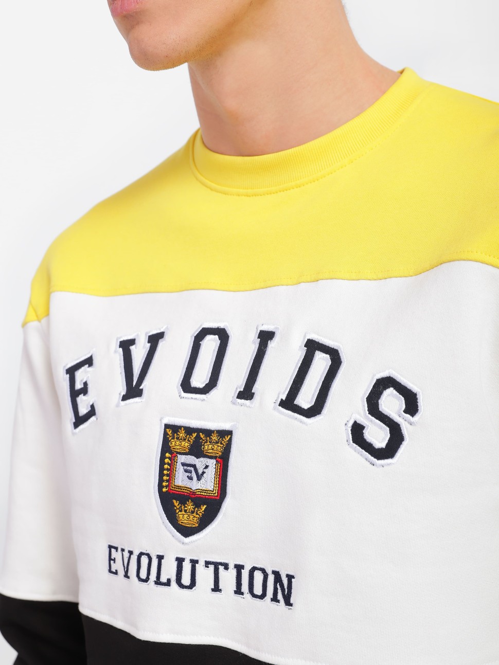 Толстовка чоловіча Evoids Cayman жовта 742220-710 — фото 5