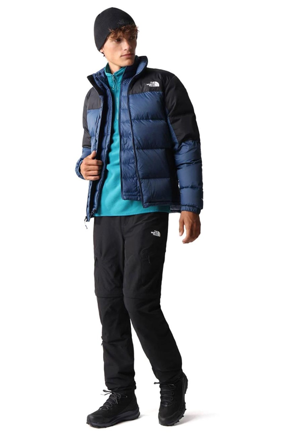 Куртка чоловіча The North Face M DIABLO DOWN JACK синя NF0A4M9JMPF1  — фото 5