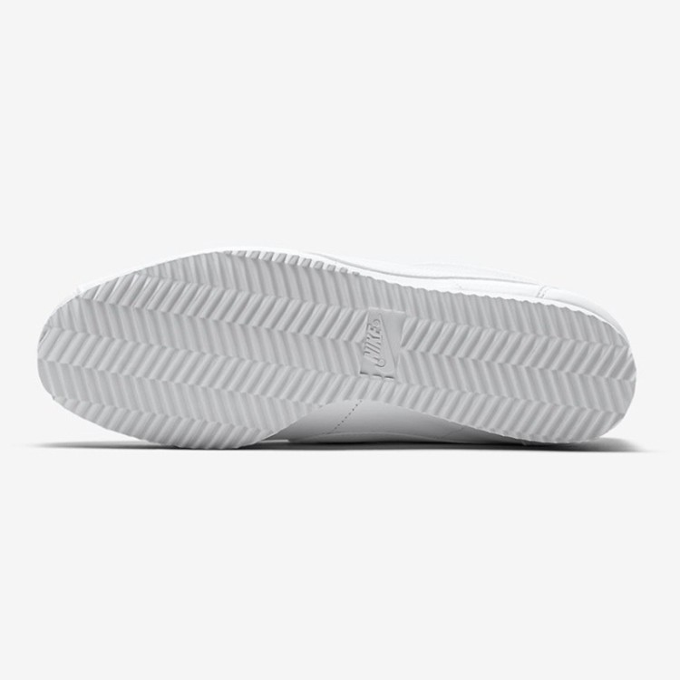 Кеды женские Nike Classic Cortez Leather белые 807471-102 изображение 2