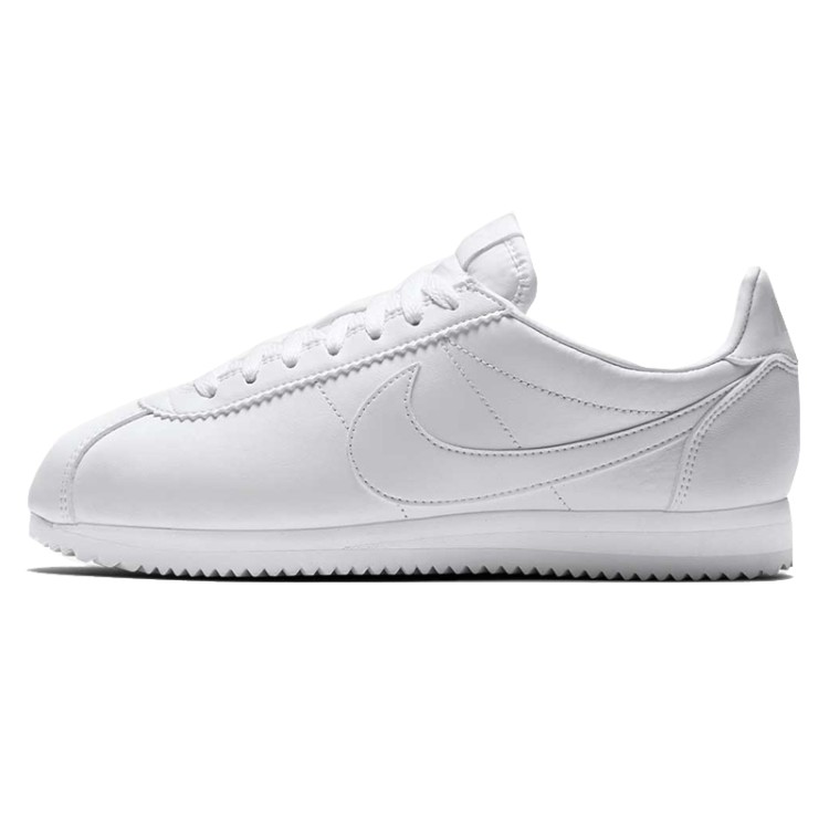 Кеды женские Nike Classic Cortez Leather белые 807471-102 изображение 1