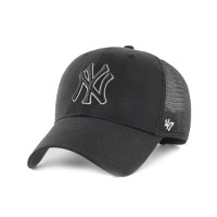 Кепка 47 Brand MLB NEW YORK YANKEES BRANSON черная BRANS17CTP-BKAQ изображение 1