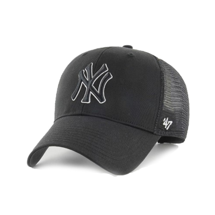 Кепка 47 Brand MLB NEW YORK YANKEES BRANSON черная BRANS17CTP-BKAQ изображение 1