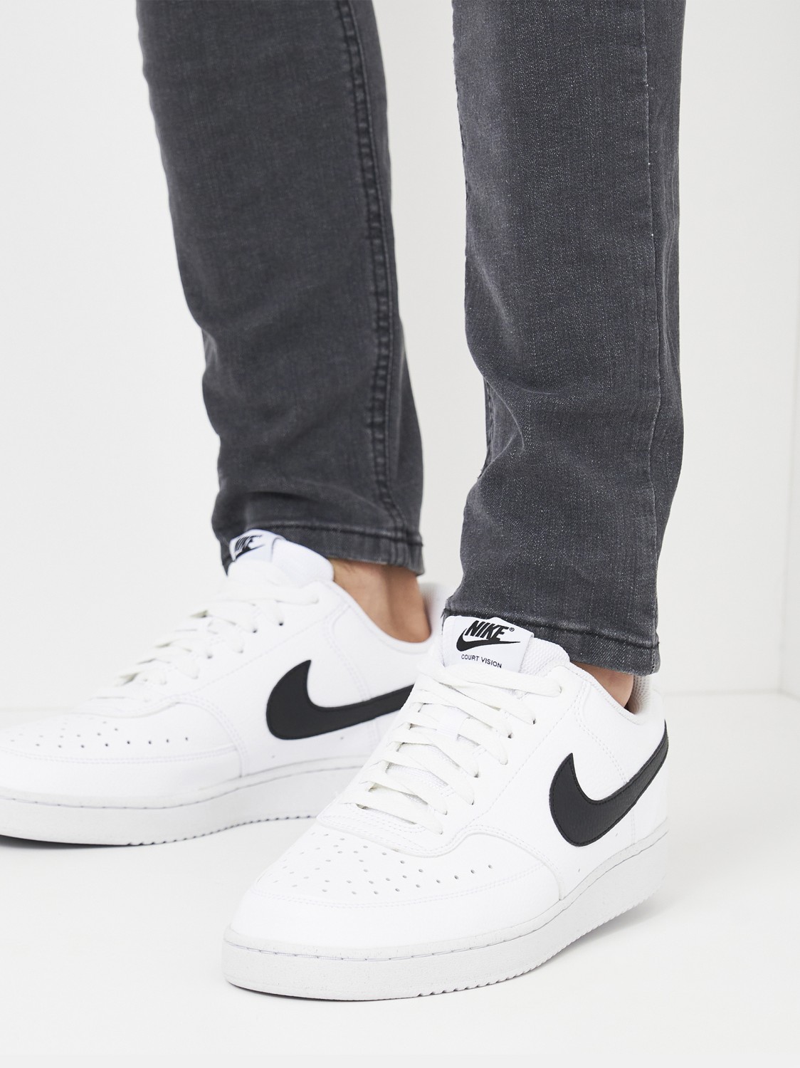 Кроссовки мужские Nike NIKE COURT VISION LO NN белые DH2987-101 изображение 6