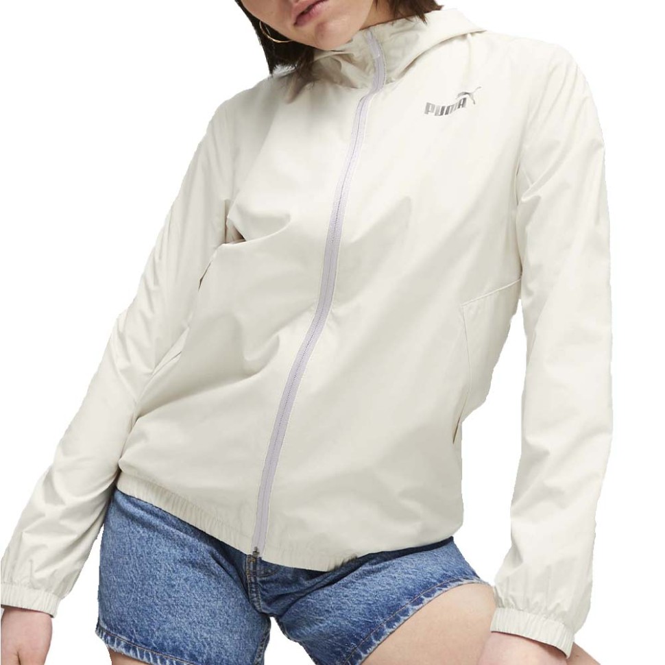 Вітрівка жіноча Puma ESS Solid Windbreaker молочна 84749487 — фото 1