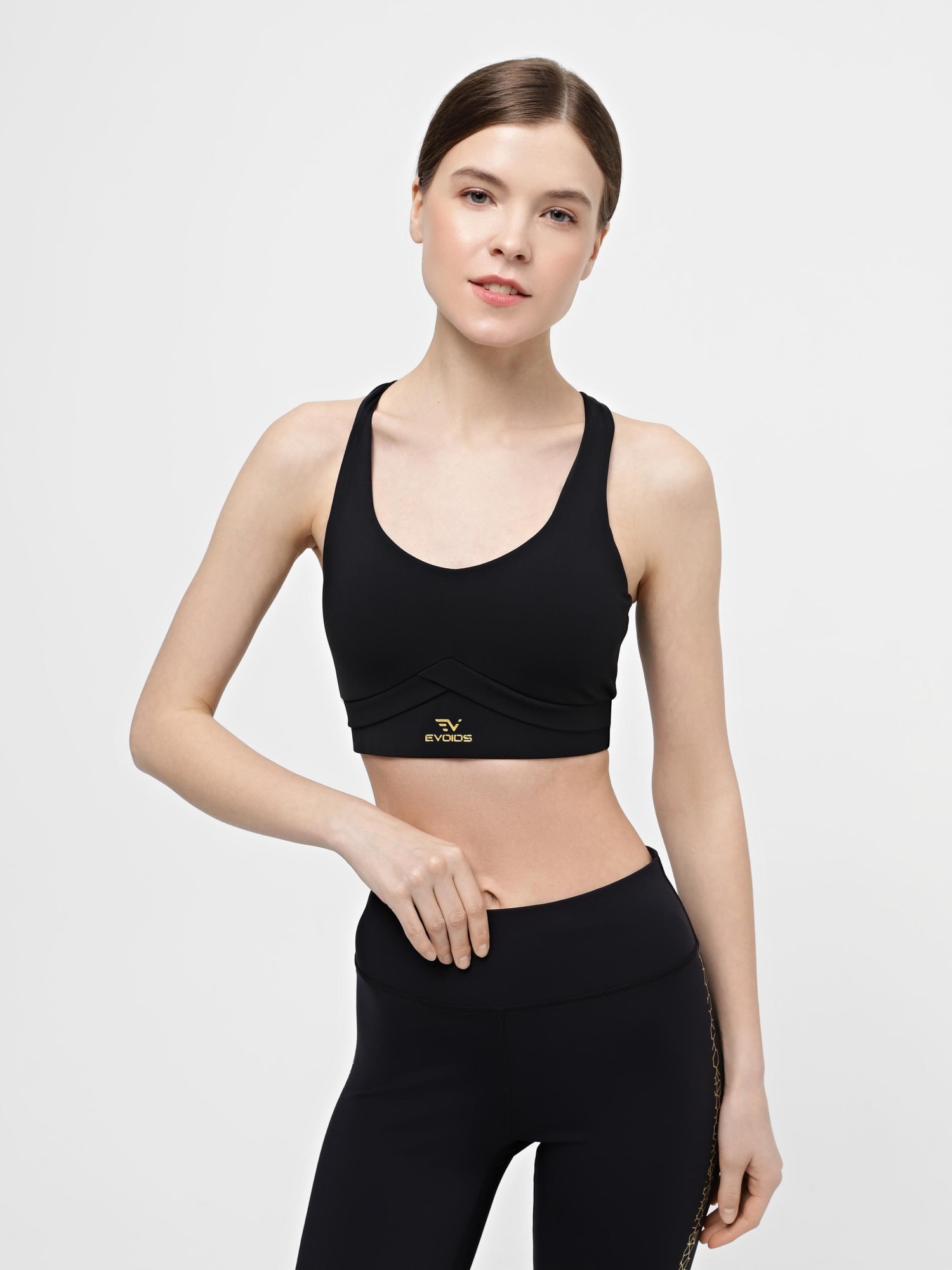 Бра спортивне Evoids Feawa чорне 122424-010 изображение 2