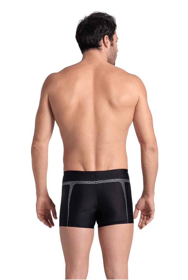Плавки чоловічі Arena PROFILE SWIM SHORT GRAPHIC чорні 007250-500 — фото 3