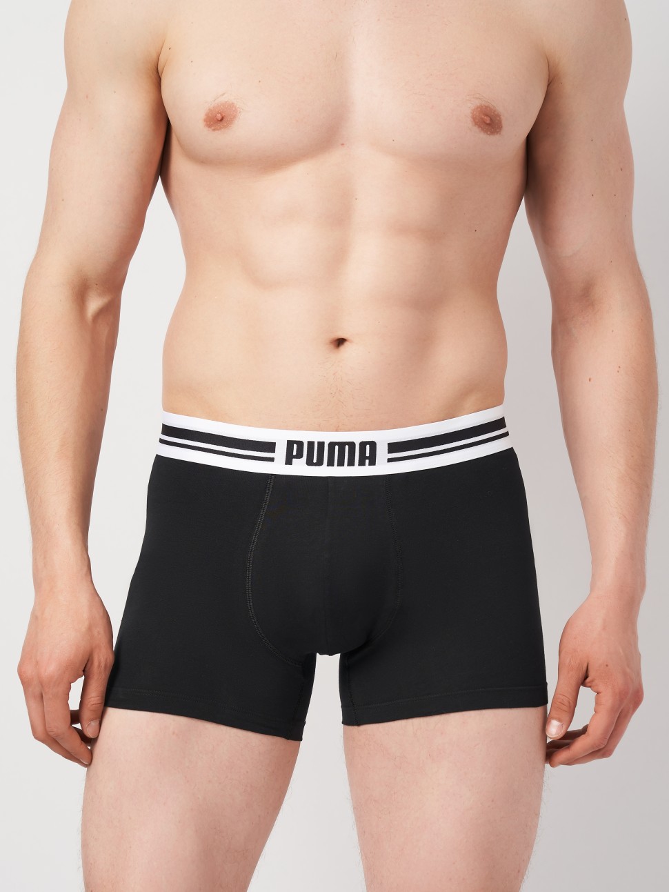 Боксери чоловічі Puma EVERYDAY PLACED LOGO чорні 93847601 — фото 4