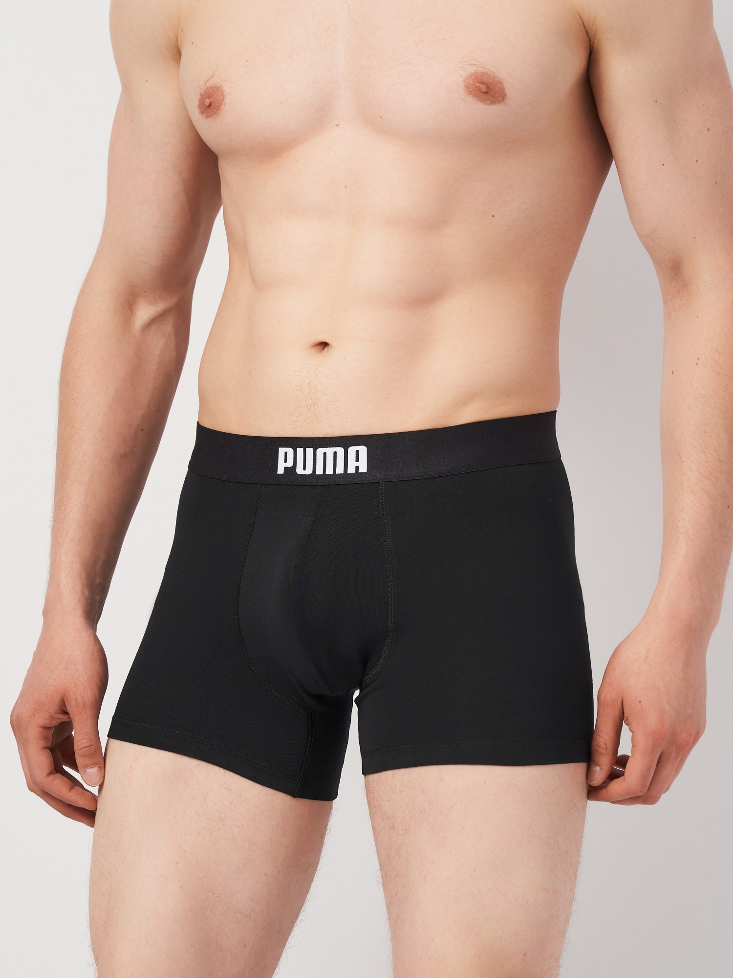 Нижнее белье мужское Puma EVERYDAY PLACED LOGO черное 93847601 изображение 5