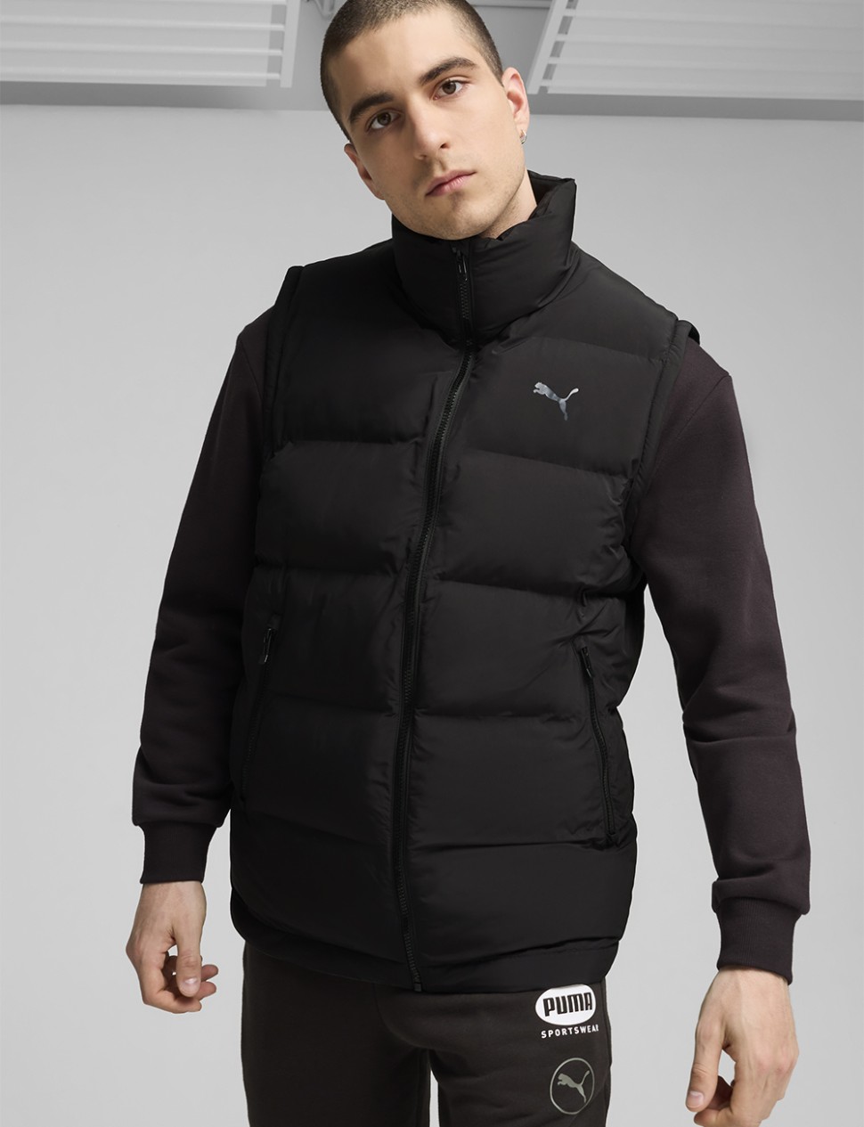 Жилет чоловічий Puma MONO Vest чорний 62646801 — фото 2