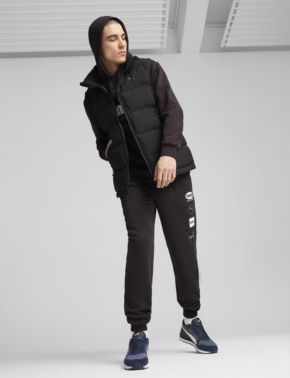 Жилет чоловічий Puma MONO Vest чорний 62646801 — фото 5