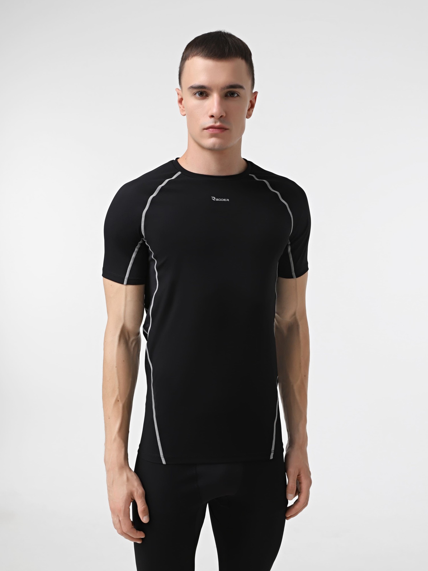 Футболка мужская Radder Etebar черная 152507-010 изображение 2