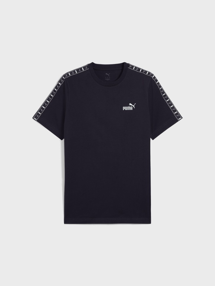 Футболка чоловіча Puma ESS TAPE Tee синя 68467416 изображение 5