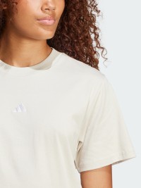 Футболка жіноча Adidas W SL SJ T бежева JI6079 изображение 5