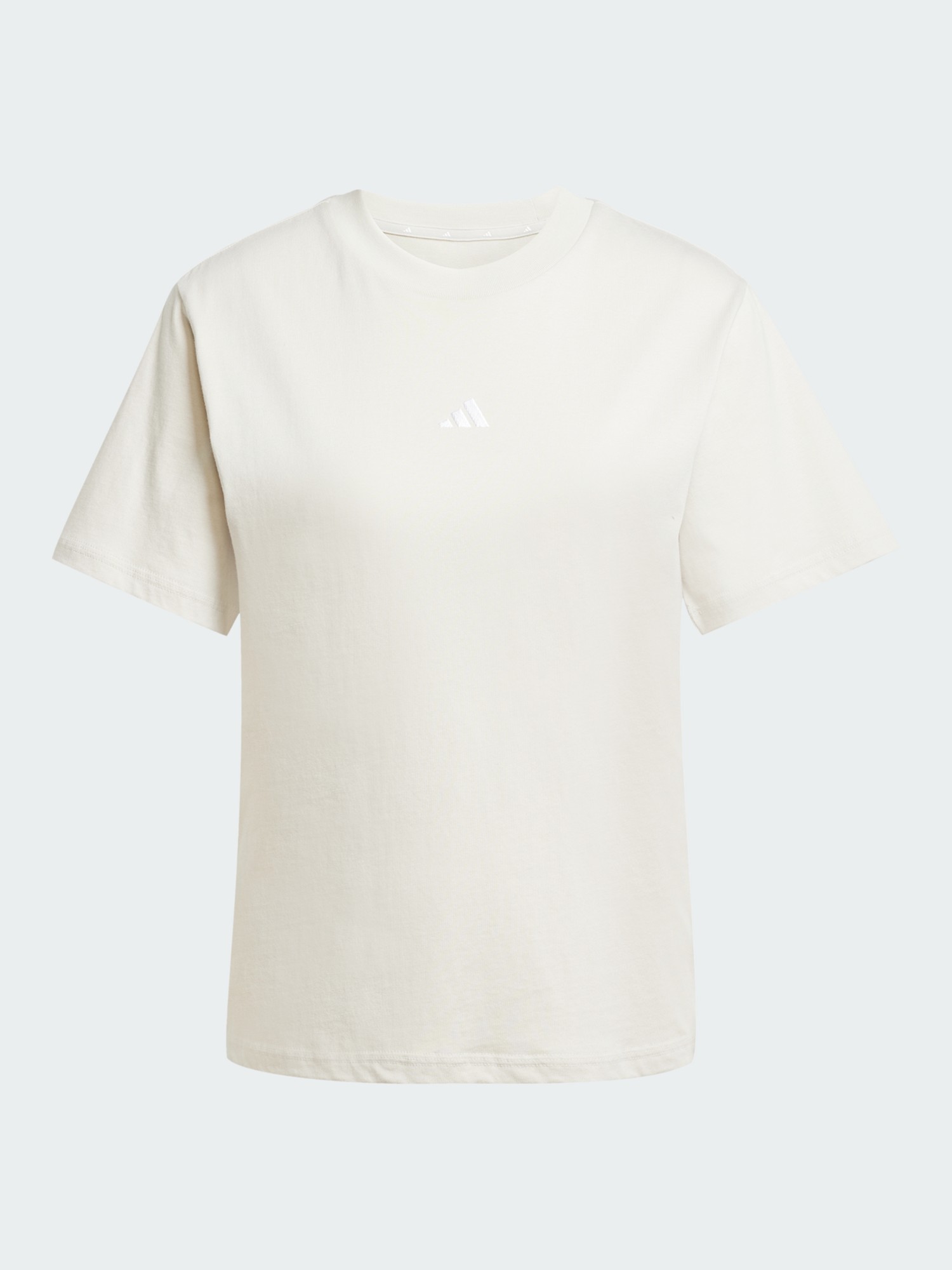 Футболка женская Adidas W SL SJ T бежевая JI6079 изображение 7