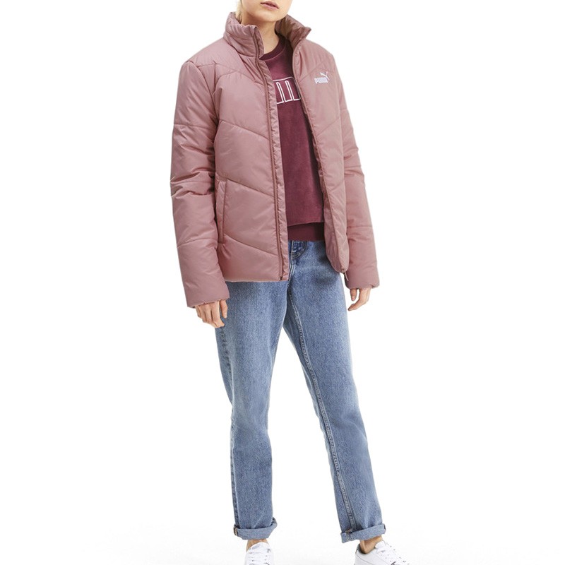 Куртка женская Puma ESS PADDED JACKET розовая 58221016 изображение 3