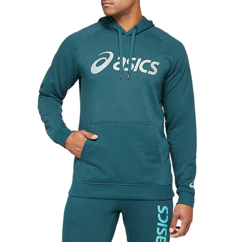 Толстовка мужская Asics Big Asics Oth Hoodie синяя 2031A984-402 изображение 1