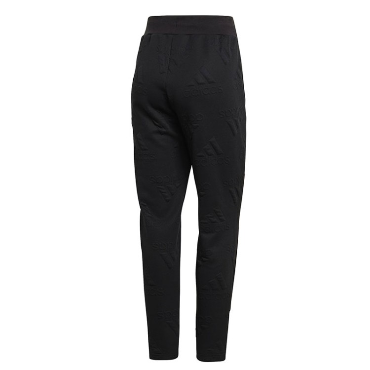 Брюки женские Adidas  Aeroready Jacquard Logo черные FT6124  изображение 2