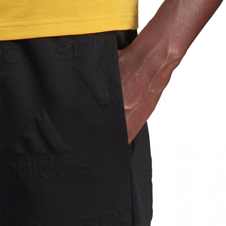 Брюки женские Adidas  Aeroready Jacquard Logo черные FT6124  изображение 3
