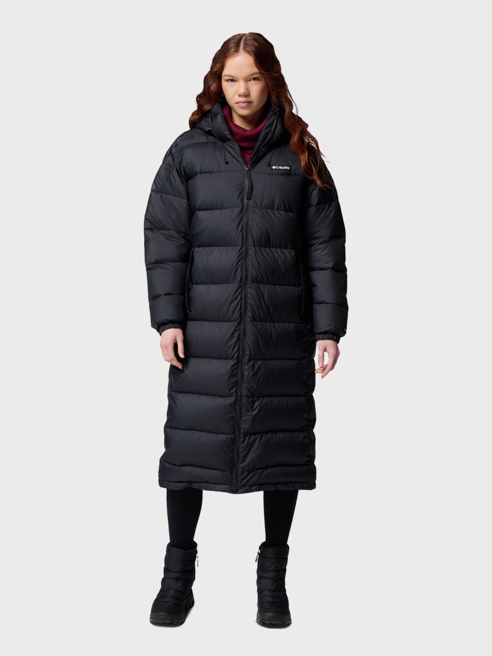 Куртка жіноча Columbia Pike Lake™ III Long Jacket чорна 2133541-010 — фото 2