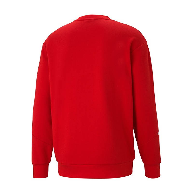 Толстовка мужская Puma Rebel Crew красная 58574011 — фото 2 — Sport City Толстовка мужская Puma Rebel Crew красная 58574011 — фото 2