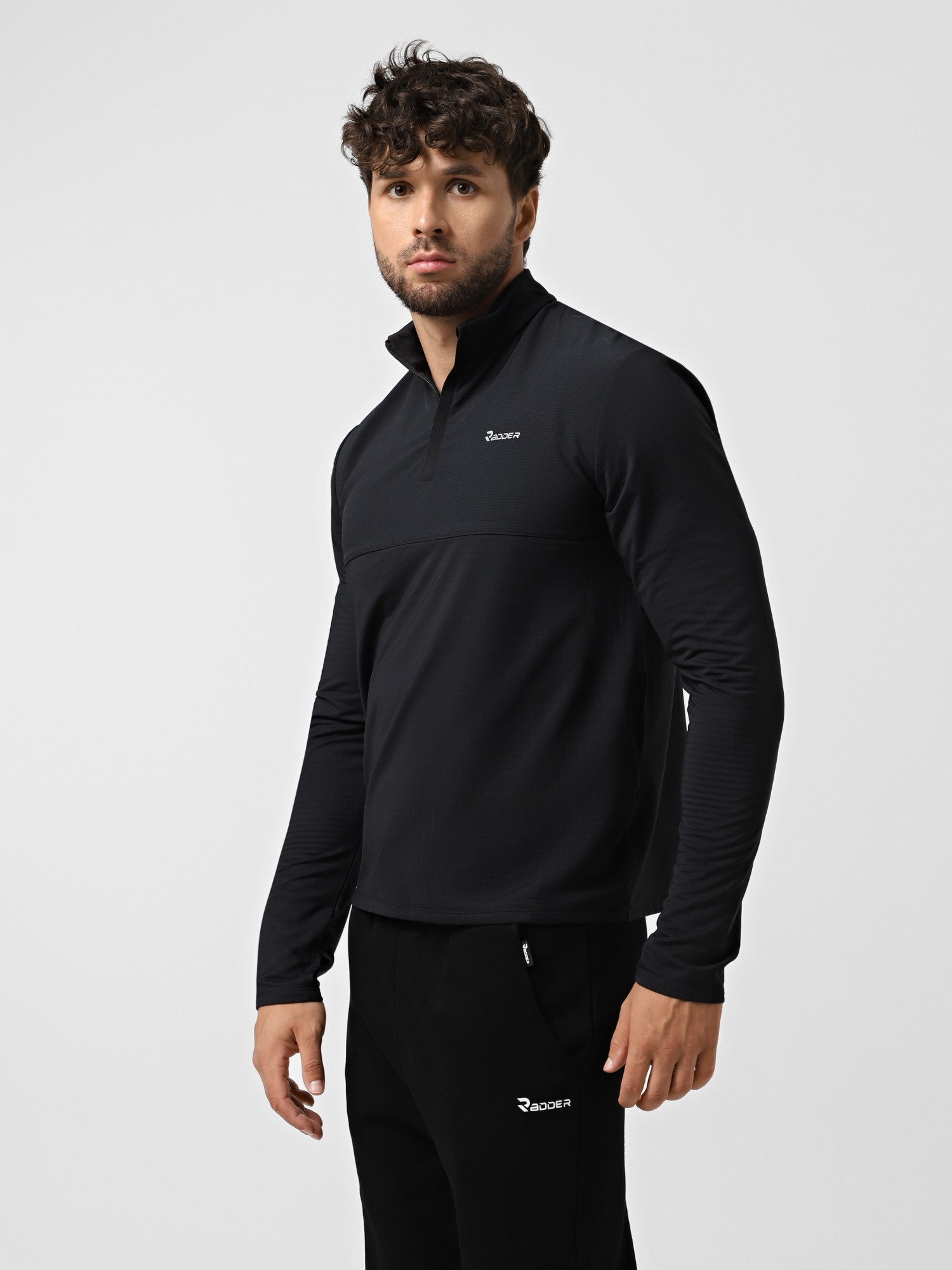 Толстовка чоловіча Radder Frosta чорна 782530-010 изображение 2