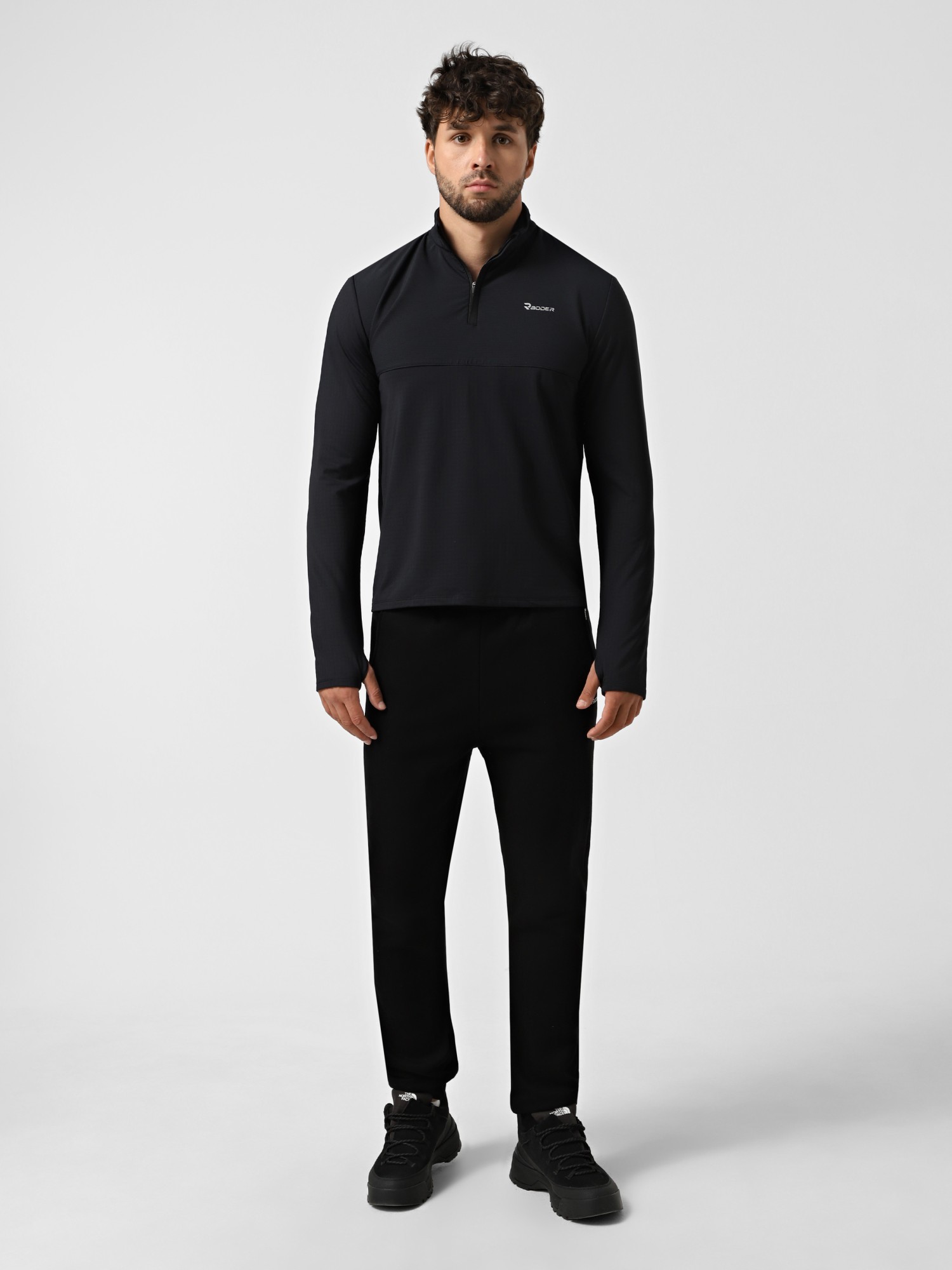 Толстовка чоловіча Radder Frosta чорна 782530-010 изображение 6