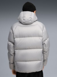 Куртка мужская Puma Hooded Down Puffer Jacket серая 68838263 изображение 3
