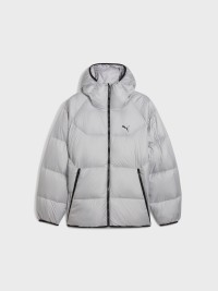 Куртка мужская Puma Hooded Down Puffer Jacket серая 68838263 изображение 5
