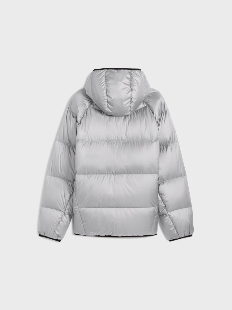 Куртка мужская Puma Hooded Down Puffer Jacket серая 68838263 изображение 6