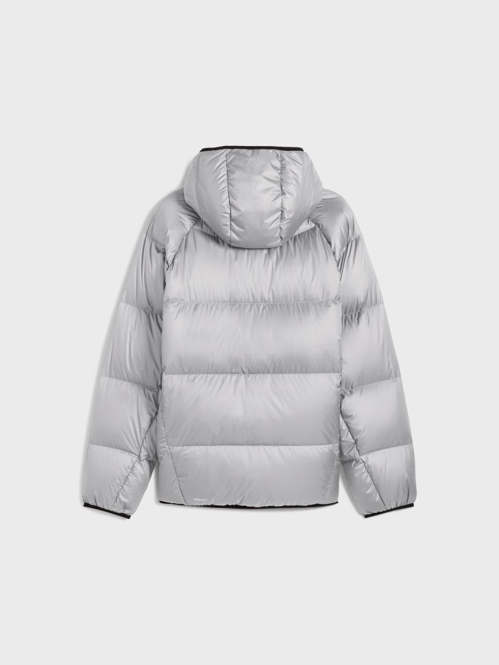 Куртка мужская Puma Hooded Down Puffer Jacket серая 68838263 изображение 6