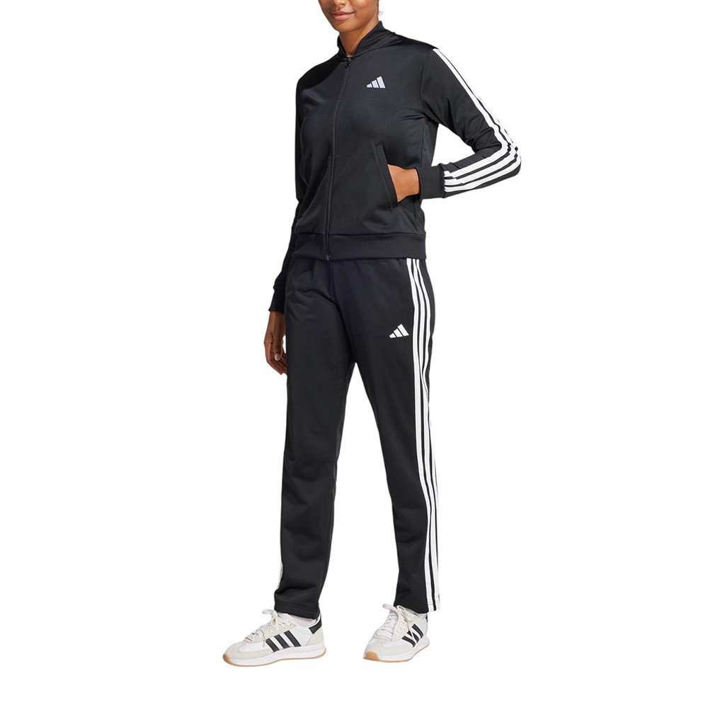 Костюм женский Adidas W ESS 3S TS черный JD5434