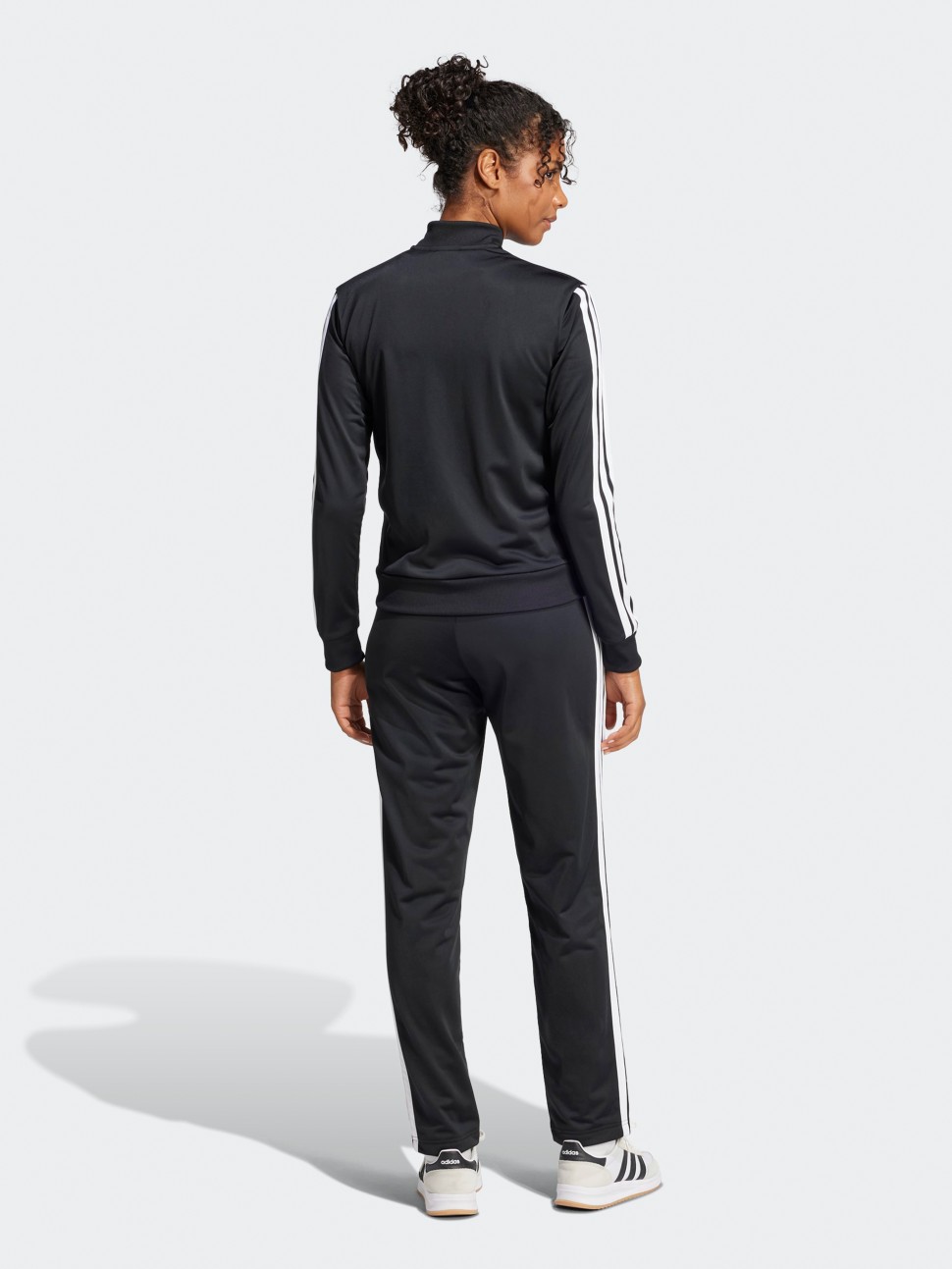 Костюм жіночий Adidas W ESS 3S TS чорний JD5434 — фото 3