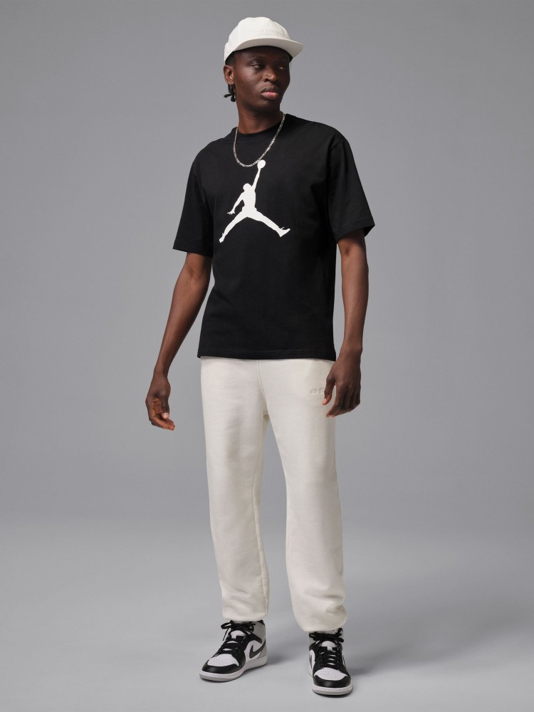 Футболка чоловіча Nike M J JUMPMAN SS CREW чорна IF5568-010 изображение 2