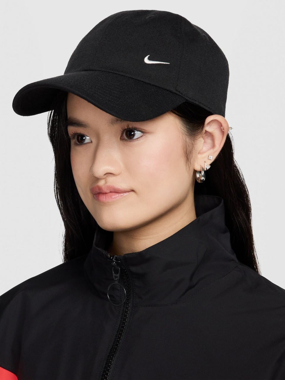Бейсболка Nike U NK CLUB CAP U CB SM SWSH L чорна FZ5698-010 — фото 5