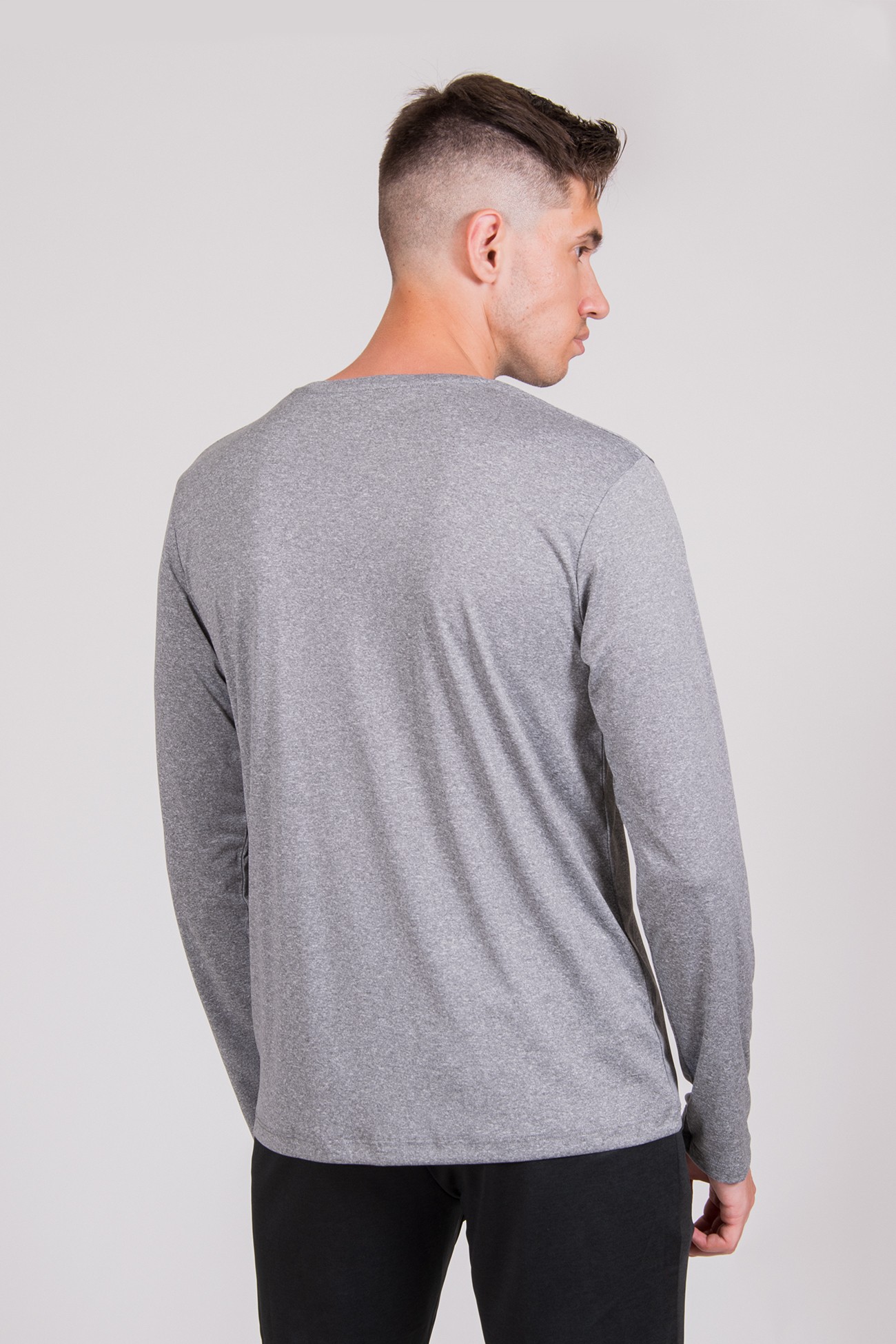 Футболка з довгим рукавом чоловіча Radder Nepas сіра 122124-011 изображение 4