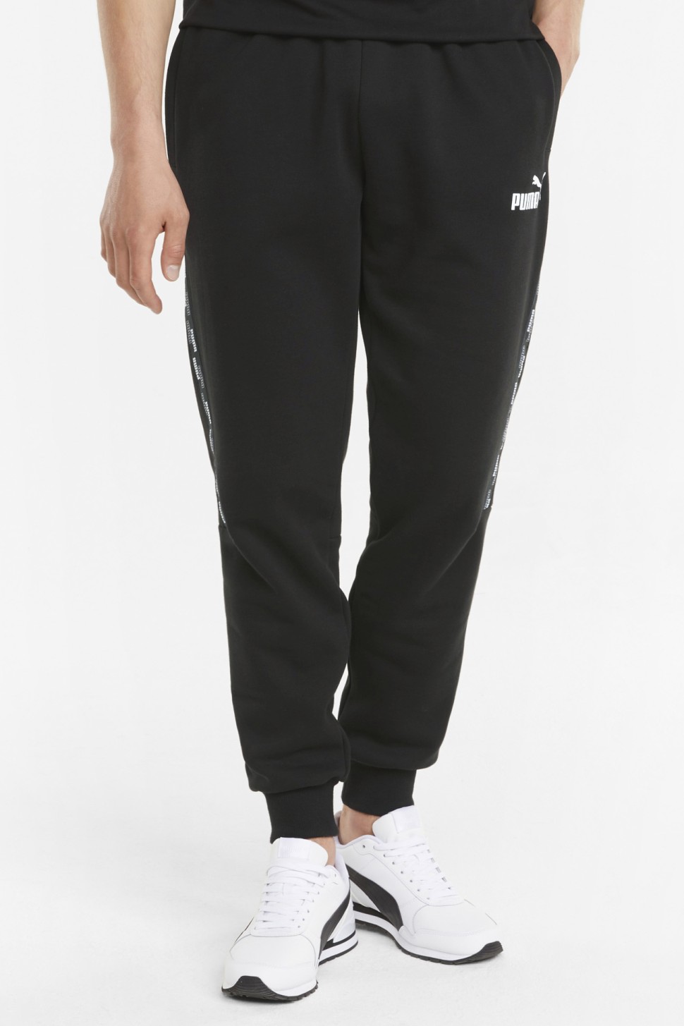 Штани чоловічі Puma Puma Power Sweat Pants чорні 58939701 — фото 3 — Sport City Штани чоловічі Puma Puma Power Sweat Pants чорні 58939701 — фото 3
