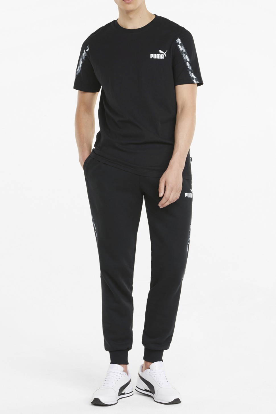 Штани чоловічі Puma Puma Power Sweat Pants чорні 58939701 — фото 5 — Sport City Штани чоловічі Puma Puma Power Sweat Pants чорні 58939701 — фото 5