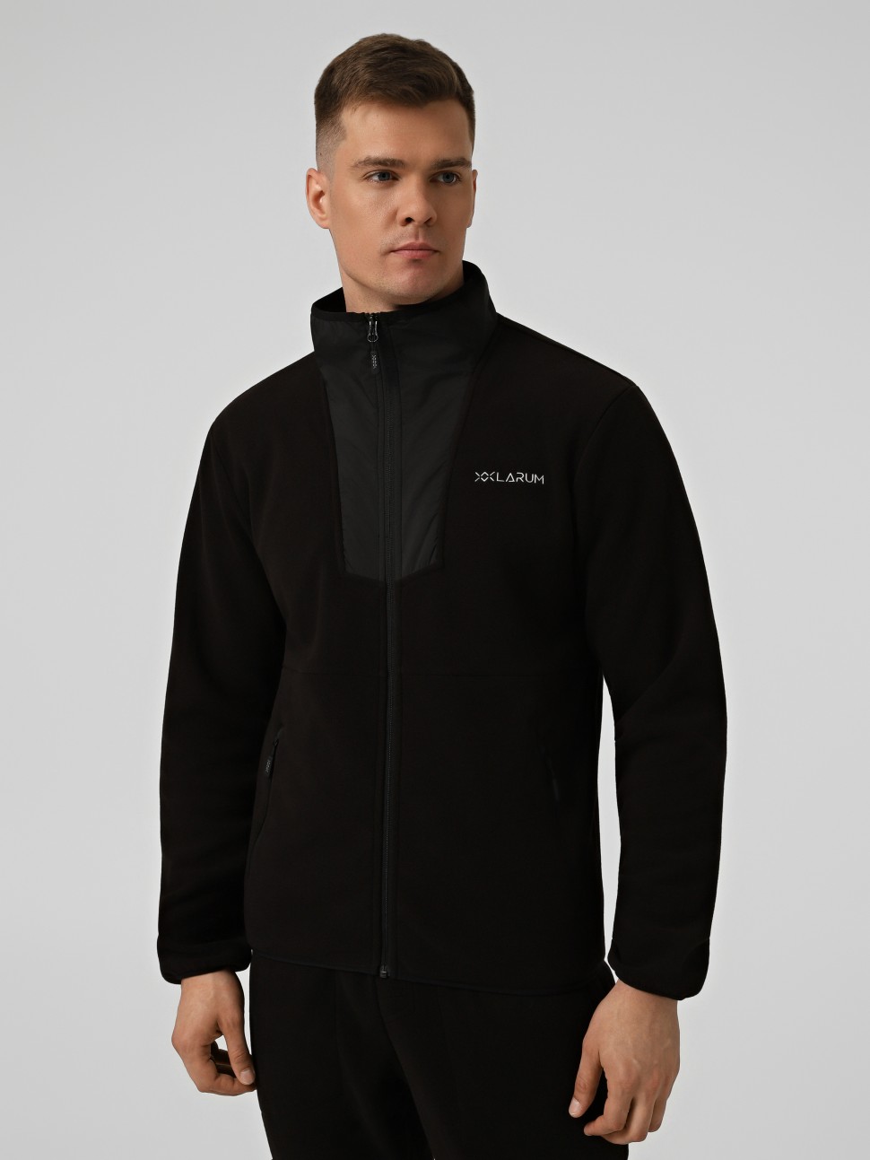 Men's hoodie Larum Vinson black 102709-010 — photo 2 — Sport City Men's hoodie Larum Vinson black 102709-010 — photo 2