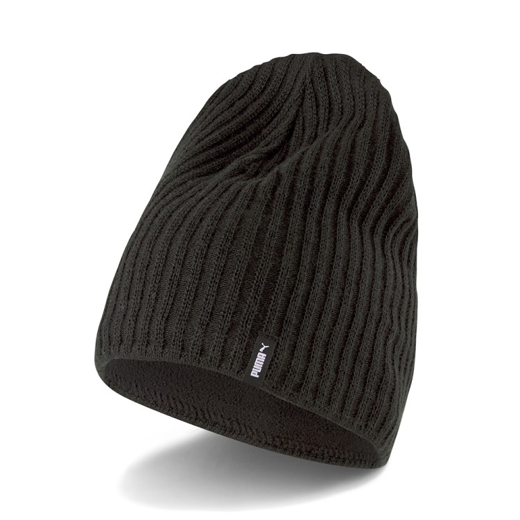 Шапка Puma Slouchy Cuffless Beanie черная 02343501 изображение 1