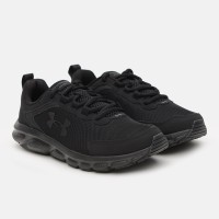 Кроссовки женские Under Armour Ua W Charged Assert 9 черные 3024591-002 изображение 3