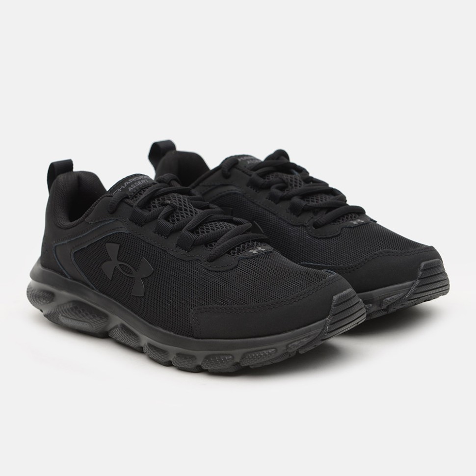Кроссовки женские Under Armour Ua W Charged Assert 9 черные 3024591-002 изображение 3