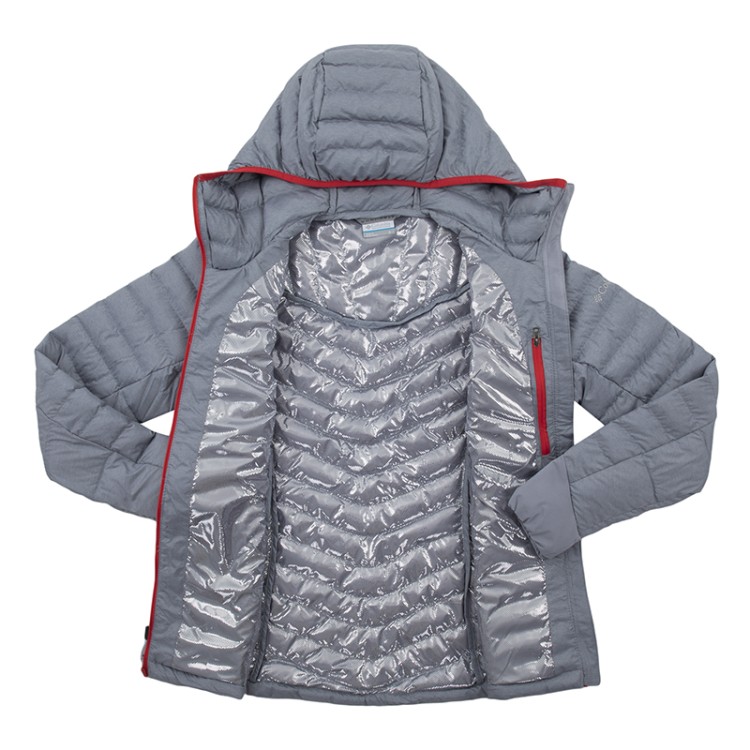 Куртка женская Columbia Windgates Hooded Jacket серая 1803861-444 изображение 3