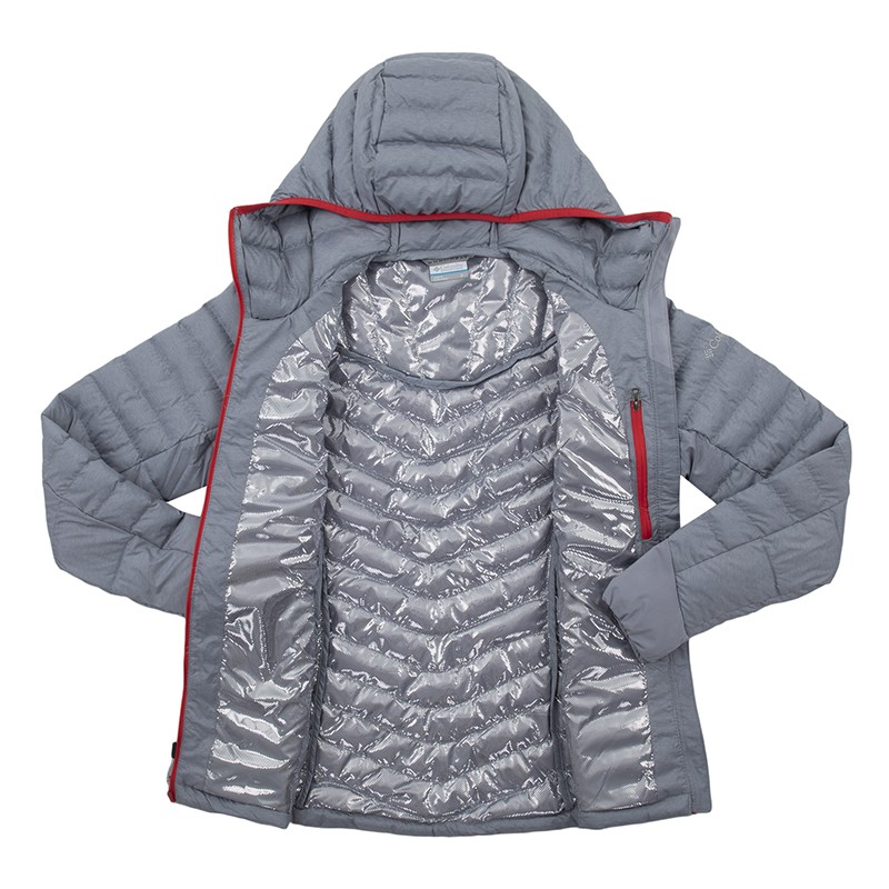Куртка женская Columbia Windgates Hooded Jacket серая 1803861-444 изображение 3