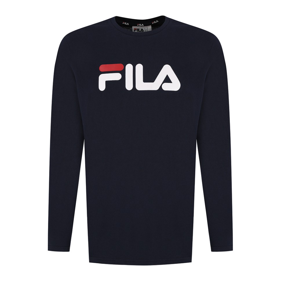 Футболка чоловіча Fila темно-синя 110539-Z4 — Sport City Футболка чоловіча Fila темно-синя 110539-Z4