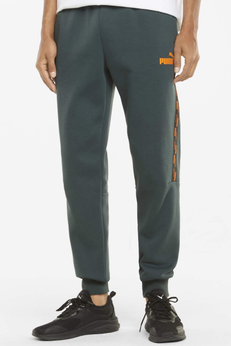 Штани чоловічі POWER Sweat Pants Puma зелені 58939780 — фото 3 — Sport City Штани чоловічі POWER Sweat Pants Puma зелені 58939780 — фото 3
