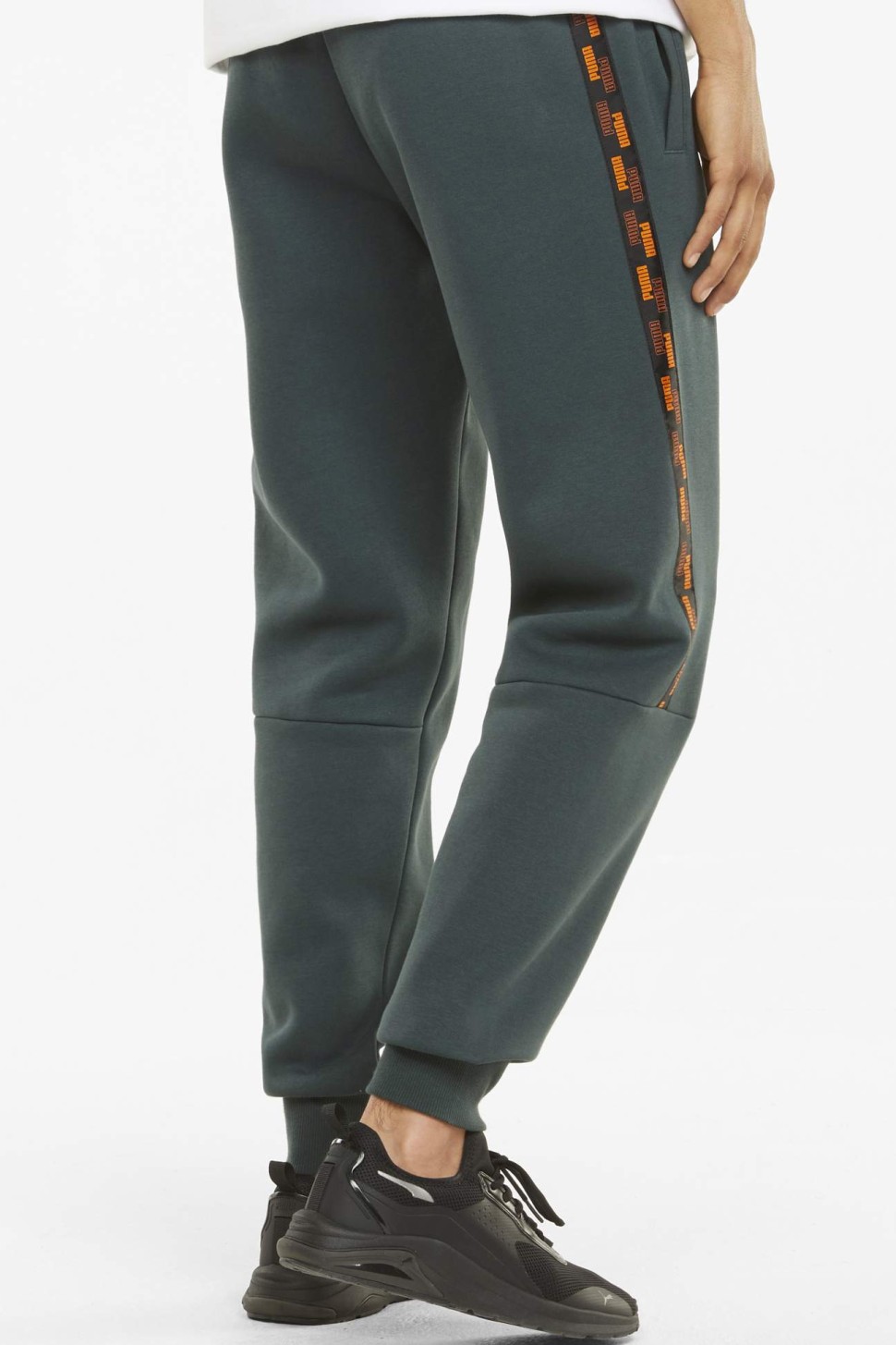 Штани чоловічі POWER Sweat Pants Puma зелені 58939780 — фото 4 — Sport City Штани чоловічі POWER Sweat Pants Puma зелені 58939780 — фото 4