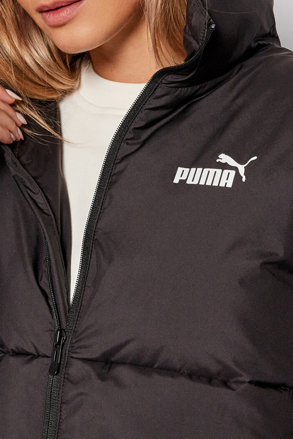 Пуховик жіночий Puma чорний 58769701 — фото 4