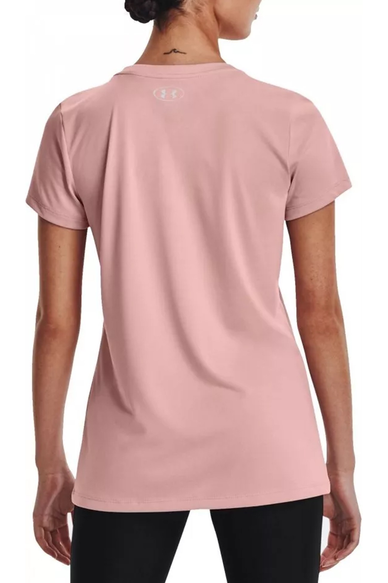 Футболка жіноча Under Armour Tech Ssc - Solid рожева 1277207-676 изображение 3